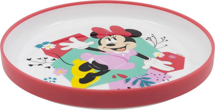 Licensing Plat Antidérapant Bicolore Premium Minnie CZ11296 Enfant 4+ 19.6x2.5cm