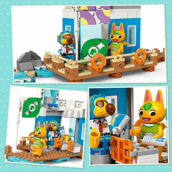 Lego Animal Crossing 77051 Dodo Airlines Air Travel Multicouleur