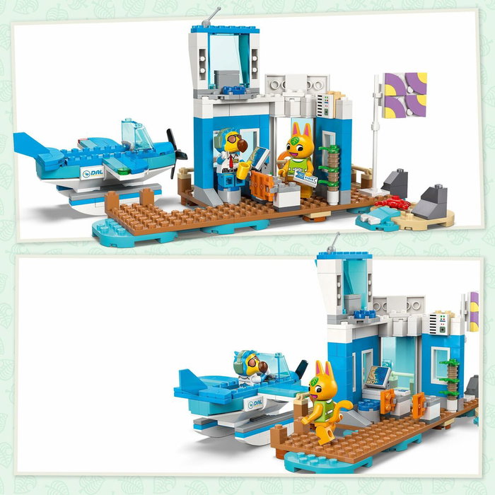Lego Animal Crossing 77051 Dodo Airlines Air Travel Multicouleur