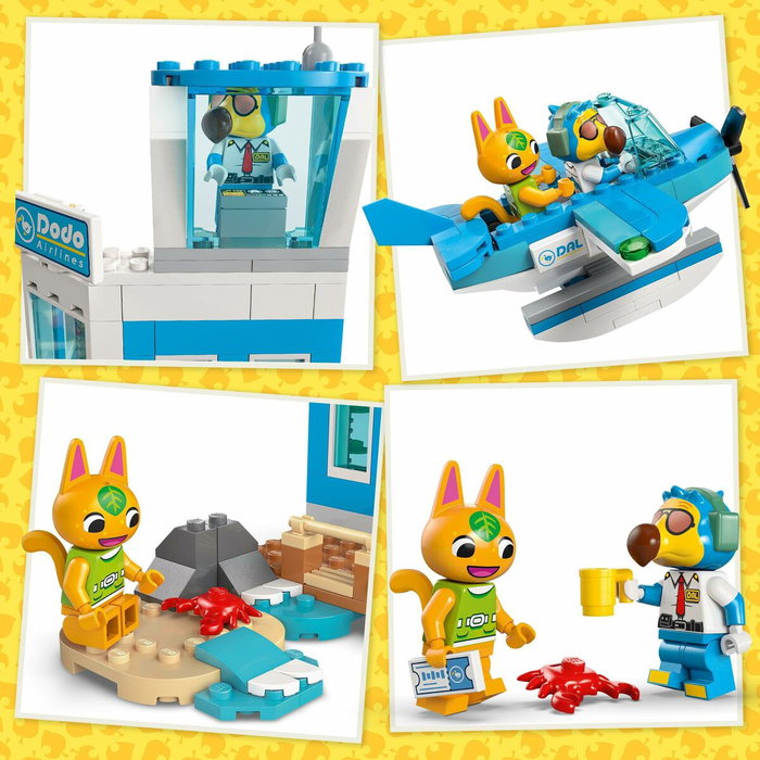 Lego Animal Crossing 77051 Dodo Airlines Air Travel Multicouleur