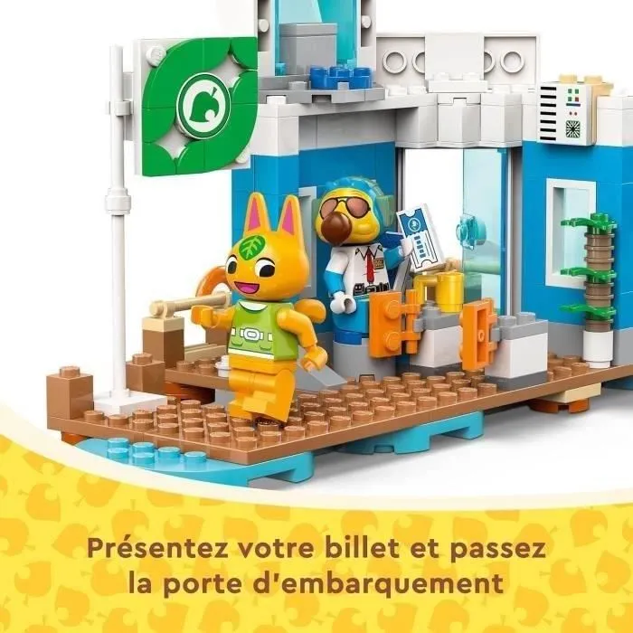 Lego Animal Crossing 77051 Dodo Airlines Air Travel Multicouleur