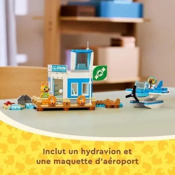 Lego Animal Crossing 77051 Dodo Airlines Air Travel Multicouleur