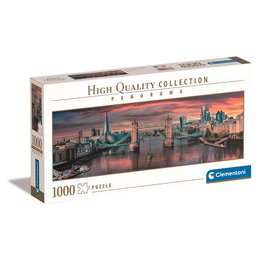 Clementoni Puzzle 1000 pièces Across The River Thames 39837 - Puzzle pour adultes