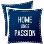 Home Linge Passion Drap plat microfibre 240 x 300 cm Bleu canard HP72099