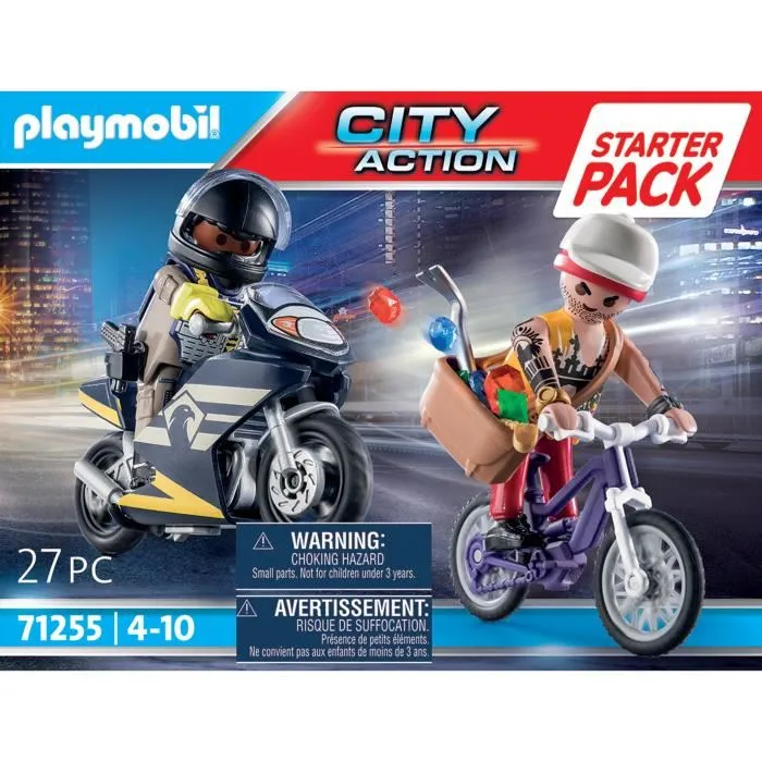 Playmobil City Action Forces Spéciales et Voleur 71255