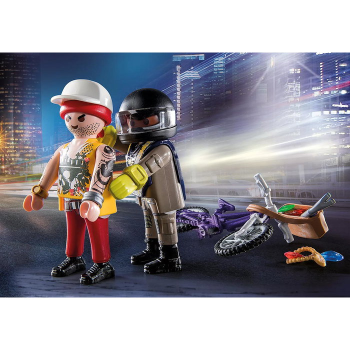 Playmobil City Action Forces Spéciales et Voleur 71255