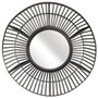 Home Deco Factory Miroir Noir Sauvage 71 cm