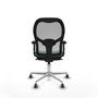 Piqueras y Crespo Chaise de Bureau 2D086G0 Vert émeraude