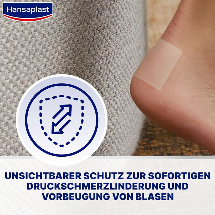 Hansaplast HP FOOT EXPERT Pansements Anti-friction, 2 Unités Hansaplast HP FOOT EXPERT Pansements Anti-friction, 2 Unités