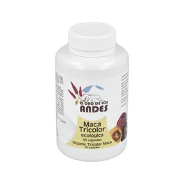 El Oro de los Andes Maca Tricolor 700 mg 90 gélules Bio
