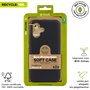 Muvit Recycletek Coque pour Apple iPhone 16, Fabriquée avec 100% Matériaux Recyclés, Flexible, Écologique