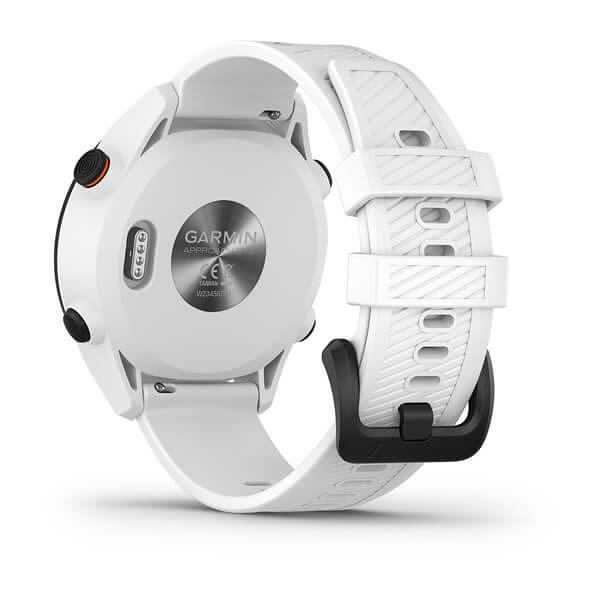 Garmin Approach S12 Montre Connectée Smartwatch GPS avec Écran MIP, Résistant à l'Eau 5 ATM, Léger et Confortable - Blanc Garmin Approach S12 Montre Connectée Smartwatch GPS avec Écran MIP, Résistant à l'Eau 5 ATM, Léger et Confortable - Blanc