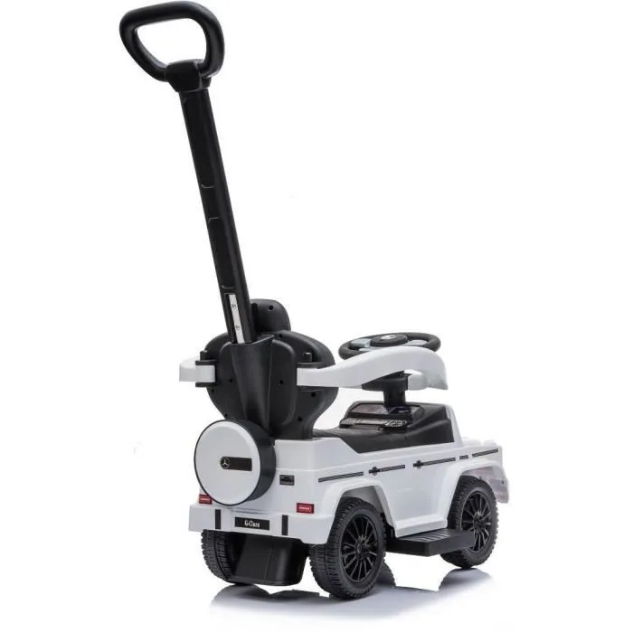Buddy Toys BPC 5280 Porteur enfant Mercedes G350d 3-en-1 avec rangement et sons pour enfants de 2 à 5 ans
