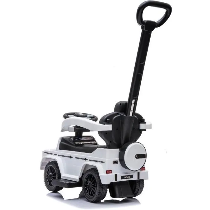 Buddy Toys BPC 5280 Porteur enfant Mercedes G350d 3-en-1 avec rangement et sons pour enfants de 2 à 5 ans