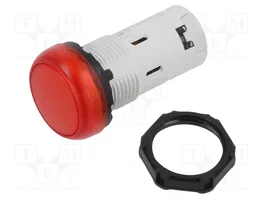 LOVATO ELECTRIC Lampe de contrôle Platinum rouge 22mm 230VAC