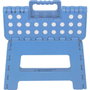 Marbueno Tabouret Pliant en Plastique Bleu