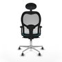 Piqueras y Crespo Chaise de Bureau Jorquera 2D086G1 Turquoise