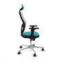 Piqueras y Crespo Chaise de Bureau Jorquera 2D086G1 Turquoise