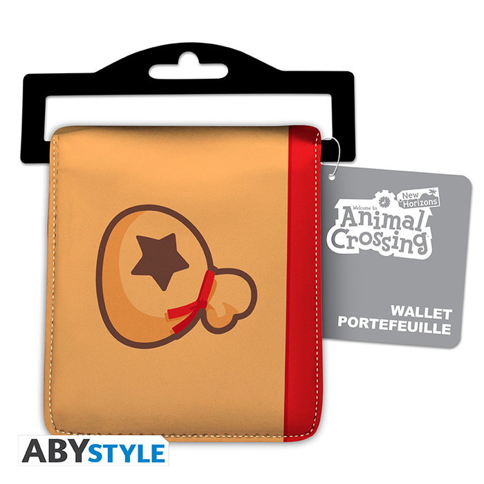 Abystyle Portefeuille Animal Crossing Bell Bag Officiel Vinyle