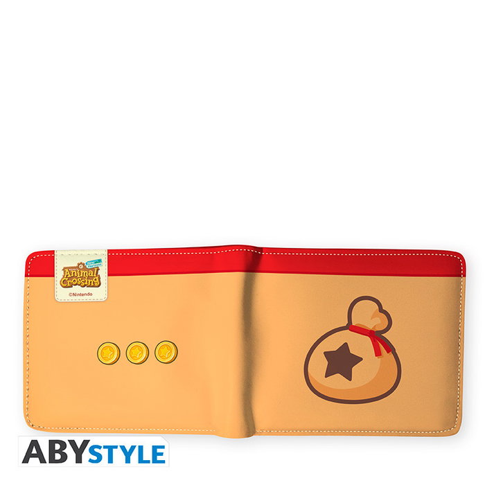 Abystyle Portefeuille Animal Crossing Bell Bag Officiel Vinyle