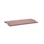 Quid Bandeja Rectangular Mineral Gres Terracota Cerámica Texturizada 30x18 cm (6 Unidades)