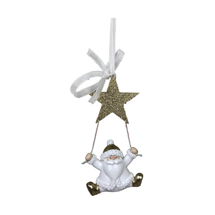 Décorations de Noël DKD Home Decor Résine Père Noël (6,5 x 4 x 13,5 cm) (6 Unités) Décorations de Noël DKD Home Decor Résine Père Noël (6,5 x 4 x 13,5 cm) (6 Unités)