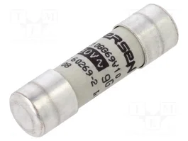 MERSEN Fusible industriel cylindrique en céramique 10x38mm 10A 690V AC gG