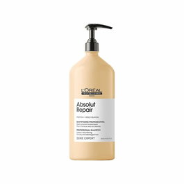 L'Oreal Professionnel - Shampooing Absolut Repair Gold - Réparateur et Fortifiant pour Cheveux Abîmés - 1500 mL