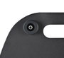 B-Tech BT4002 Base de sol large pour supports écrans plats, pour poteaux 50 mm ou colonnes BT8381, acier 6 mm, poignées, 800 x 600 x 19 mm, charge max 70 kg