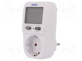 ORNO Contrôleur avec socket Schuko IP20 16A