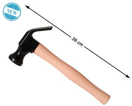 Martillo De Carpintero 39 cm Manteau en Bois Pour Déguisement et Costume Réaliste, Fête, Halloween