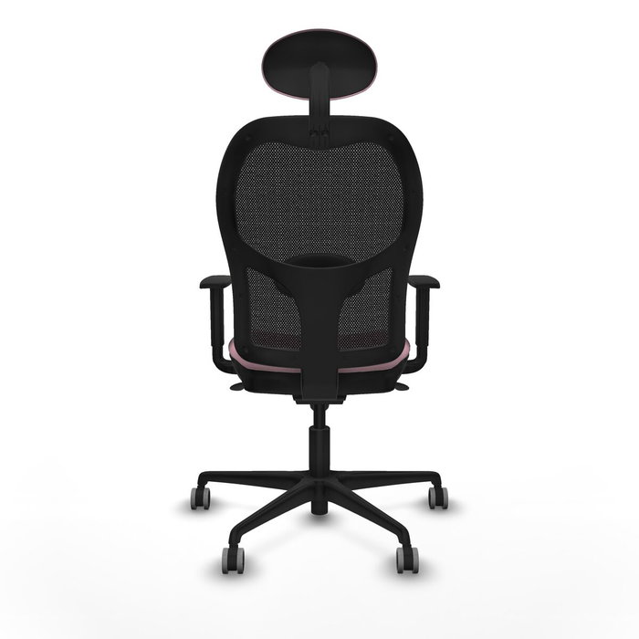 Piqueras y Crespo Chaise de Bureau avec Appui-tête 1D036G1 Rose