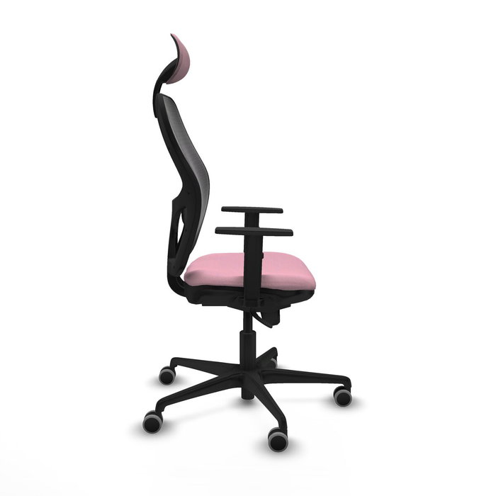 Piqueras y Crespo Chaise de Bureau avec Appui-tête 1D036G1 Rose