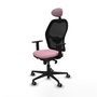 Piqueras y Crespo Chaise de Bureau avec Appui-tête 1D036G1 Rose