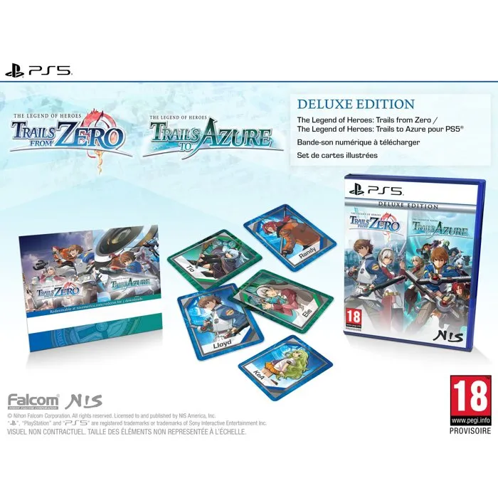 Microids The Legends of Heroes Trails from Zero + Trails to Azure Deluxe Edition PS5