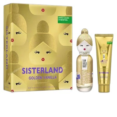Benetton Sisterland Golden Vanilla Coffret 2 Pièces Benetton Sisterland Golden Vanilla Coffret 2 Pièces