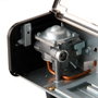 Com Gas Réchaud portable 2 feux butane pour camping, acier inoxydable, 2+2 kW, certificat CE