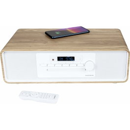 Thomson M30 Micro-chaîne Bluetooth Blanche et Noire - 60W