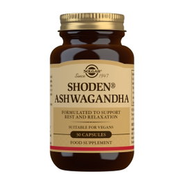 SOLGAR Shoden Ashwagandha 30 capsules