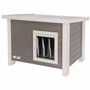 Kerbl ECO Eli Maison pour chat Gris/Blanc