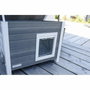 Kerbl ECO Eli Maison pour chat Gris/Blanc