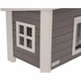 Kerbl ECO Eli Maison pour chat Gris/Blanc