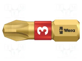 WERA Embout de tournevis Phillips PH3 diamant 25 mm