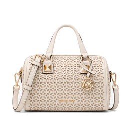 Michael Kors Sac Grayson Beige en Toile