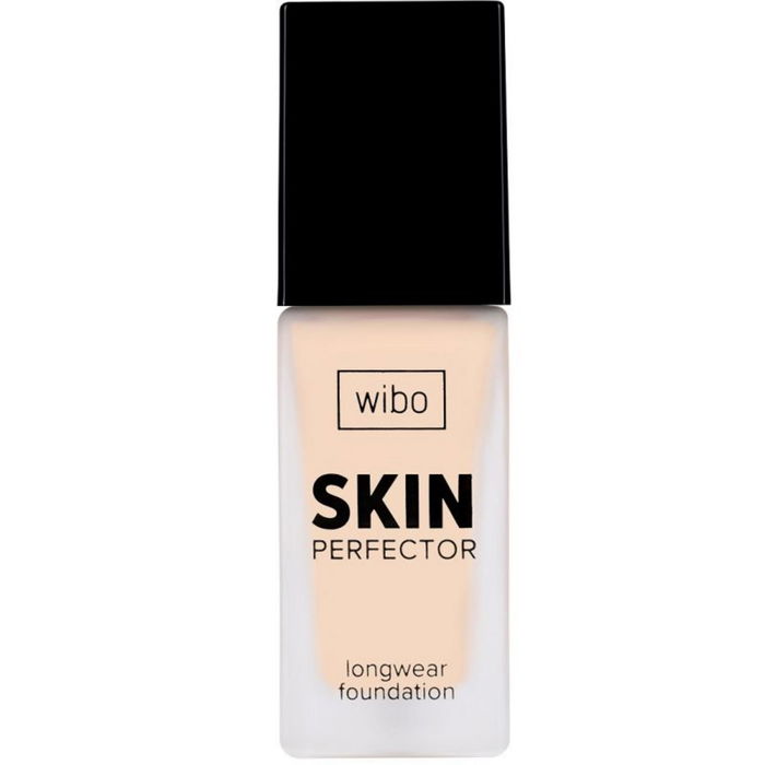 Wibo Skin Perfector Fond de teint liquide léger - Teinte 02W Juste - 30 ml Wibo Skin Perfector Fond de teint liquide léger - Teinte 02W Juste - 30 ml