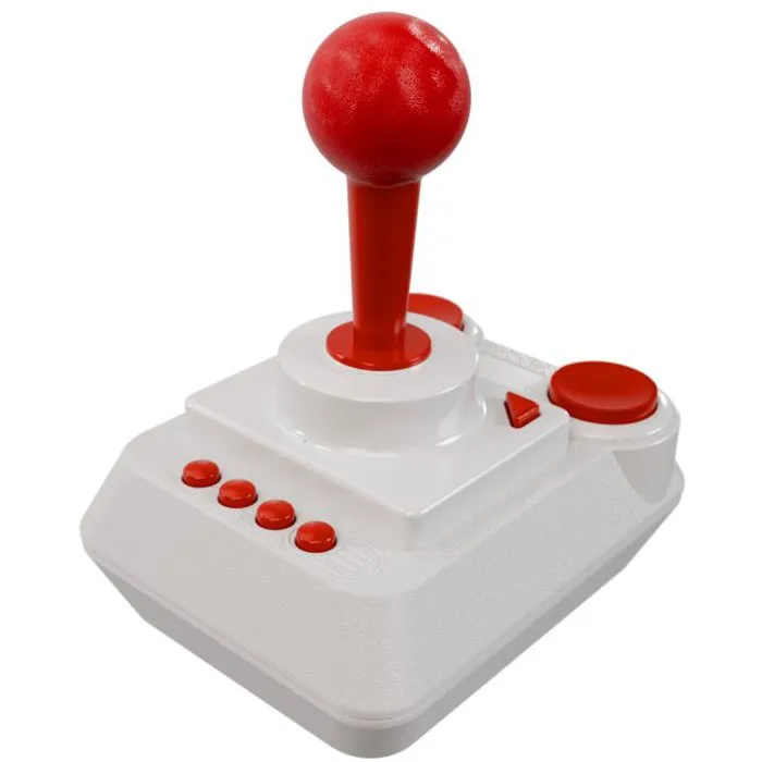 Plaion The Spectrum White Edition - Console rétro avec 48 jeux, manette THEJOYSTICK 8 boutons, clé USB THEMICRODRIVE Plaion The Spectrum White Edition - Console rétro avec 48 jeux, manette THEJOYSTICK 8 boutons, clé USB THEMICRODRIVE