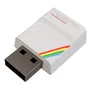 Plaion The Spectrum White Edition - Console rétro avec 48 jeux, manette THEJOYSTICK 8 boutons, clé USB THEMICRODRIVE