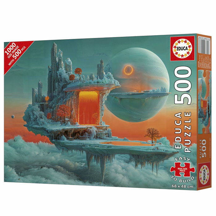 Educa Puzzle Plus Planeta De Fuego Y Hielo 500 pièces