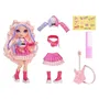 Rainbow High Jr High - Bella, Rock Band Fashion Doll, 22cm, Accessoires Inclus, Collection de 4 Personnages (Bella, Sunny, Skyler, Amaya), Pour Enfants dès 4 ans