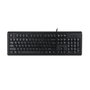 Clavier A4 Tech KR-92 Noir Monochrome Anglais QWERTY
